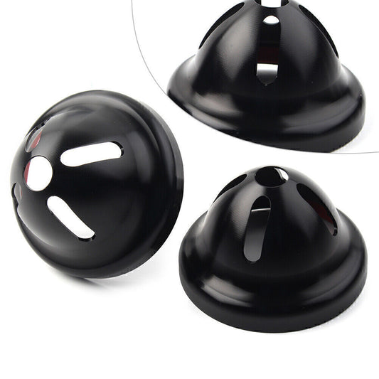 For T100 Scrambler 900 Turn Signal Light Cover Guard Protector Black UK