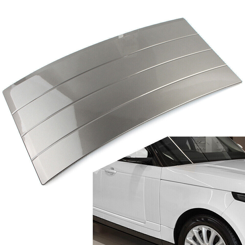 Right Side Vent Grille Fender Frame Fit for Land Rover for Range Rover L405 2018-21 Gray