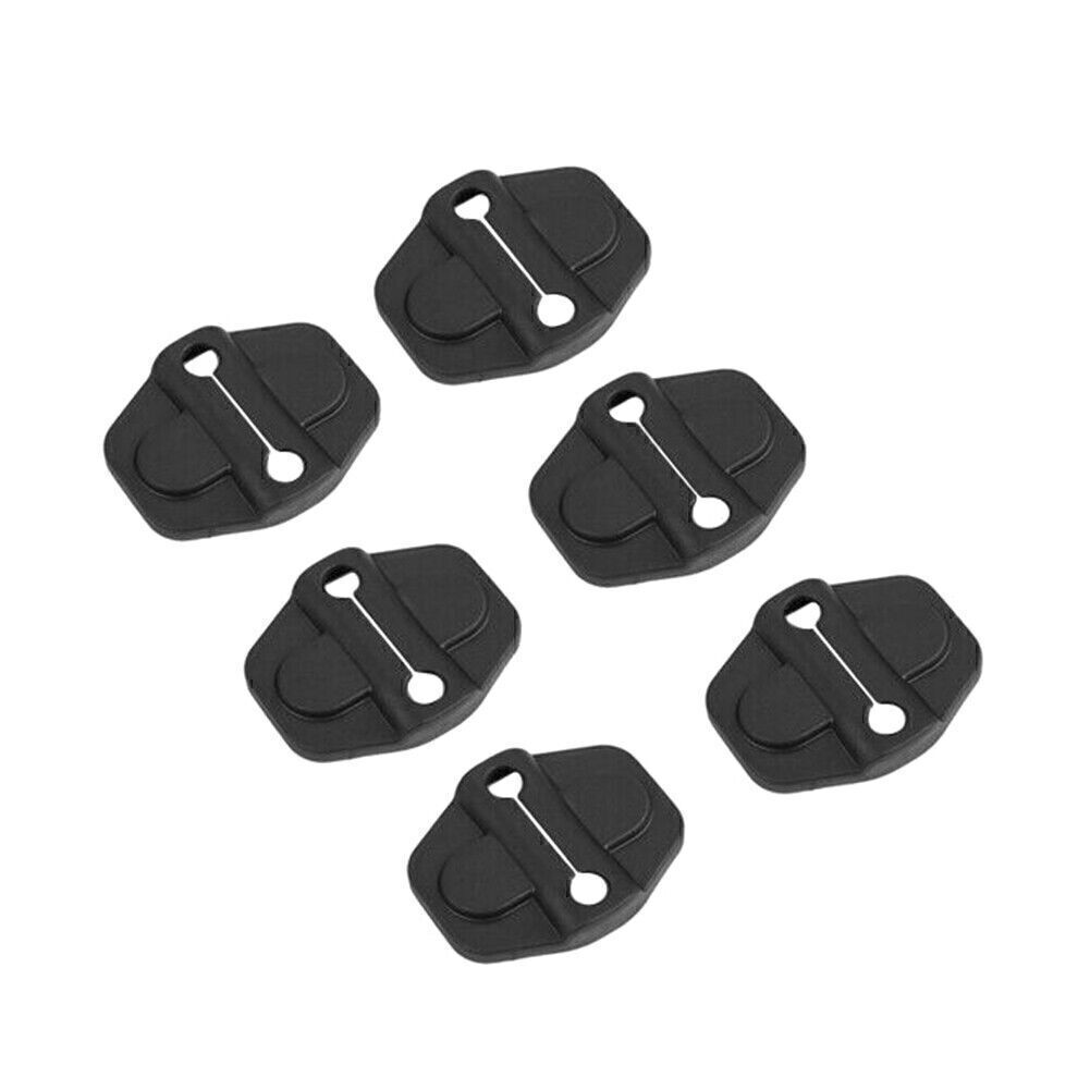 6x Car Door Lock Cover Trim Fit for Jeep for Wrangler JL Gladiator JT 18-2020