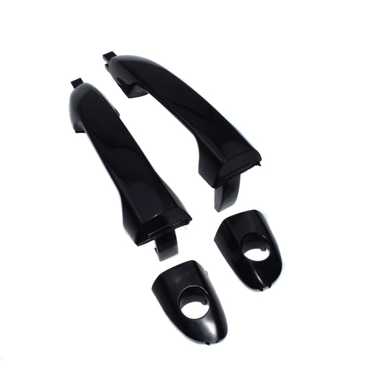 2-Piece Exterior Door Handle Set (Front Left and Right) for Kia 2004-2009 Spectra Spectra5
