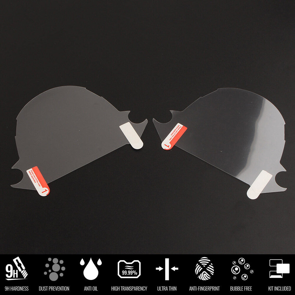 2pcsCluster Scratch Protection Film Screen Clear for Kawasaki Z250 400 Z650 Z900
