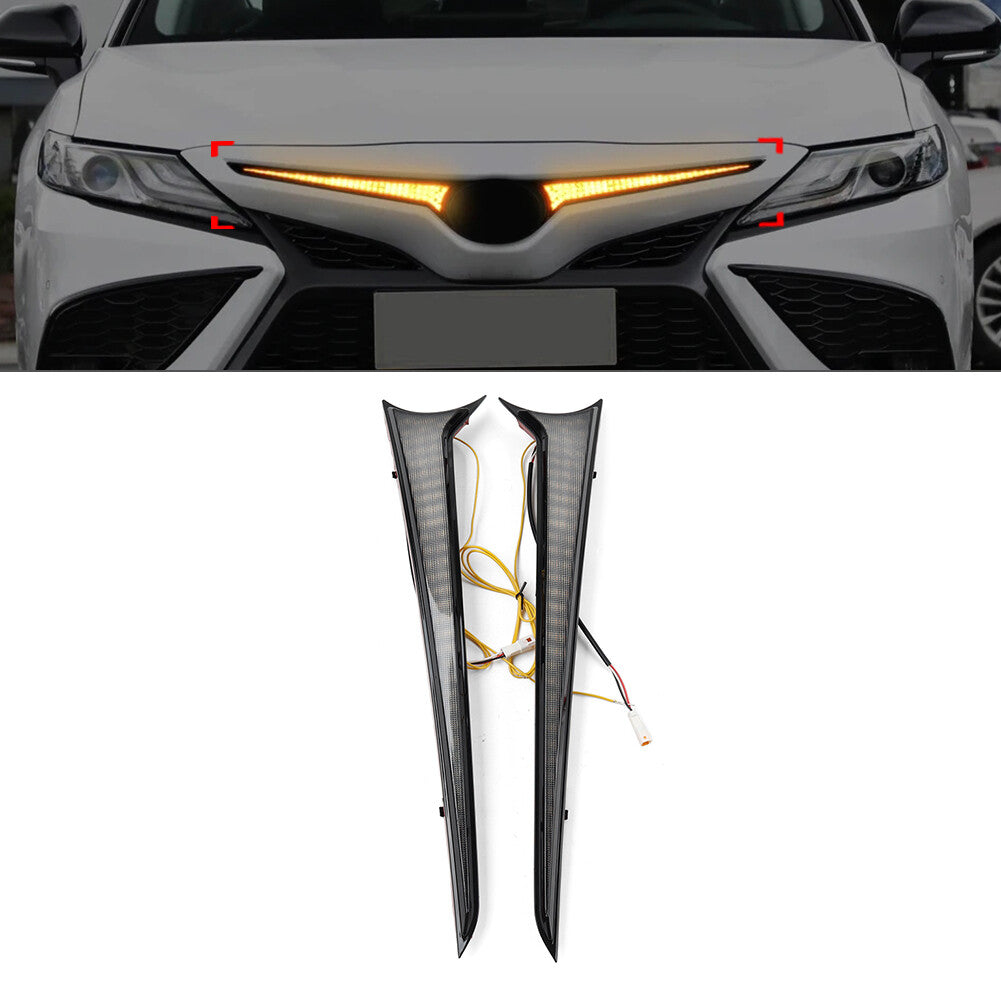 Front Grille Lamp Daytime Running Light for Toyota for Camry SE XSE 2018-2024