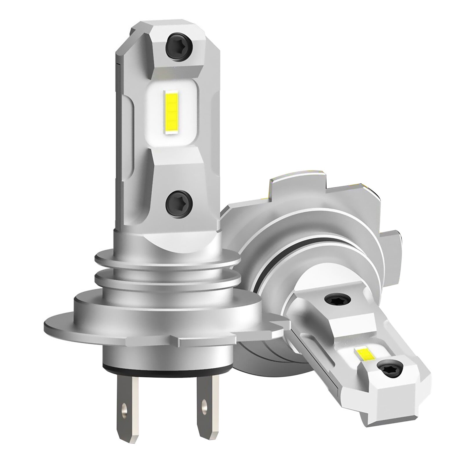 2PCS 40W 4000LM H7 LED Bulb Super Bright 6500K Car Headlight Accessories