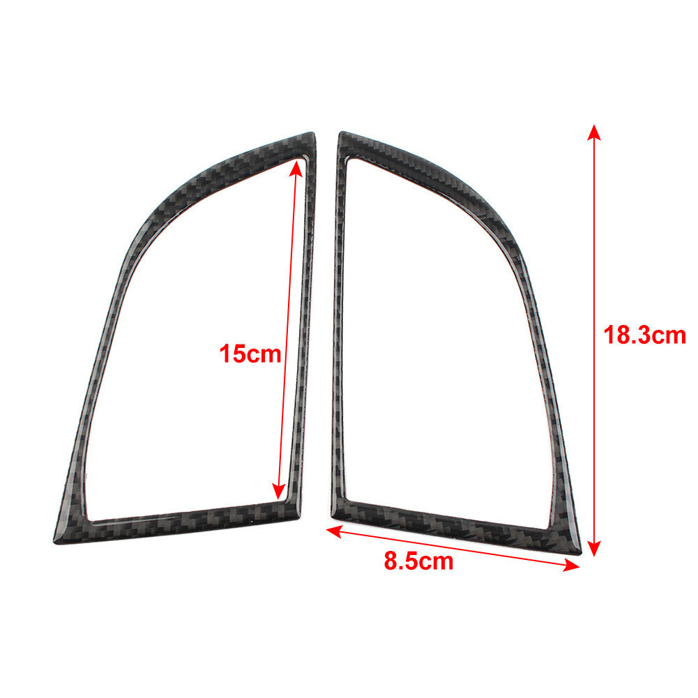 for Toyota for Land Cruiser Prado 2003-2009 2x Front Fog Lamp Cover Trim