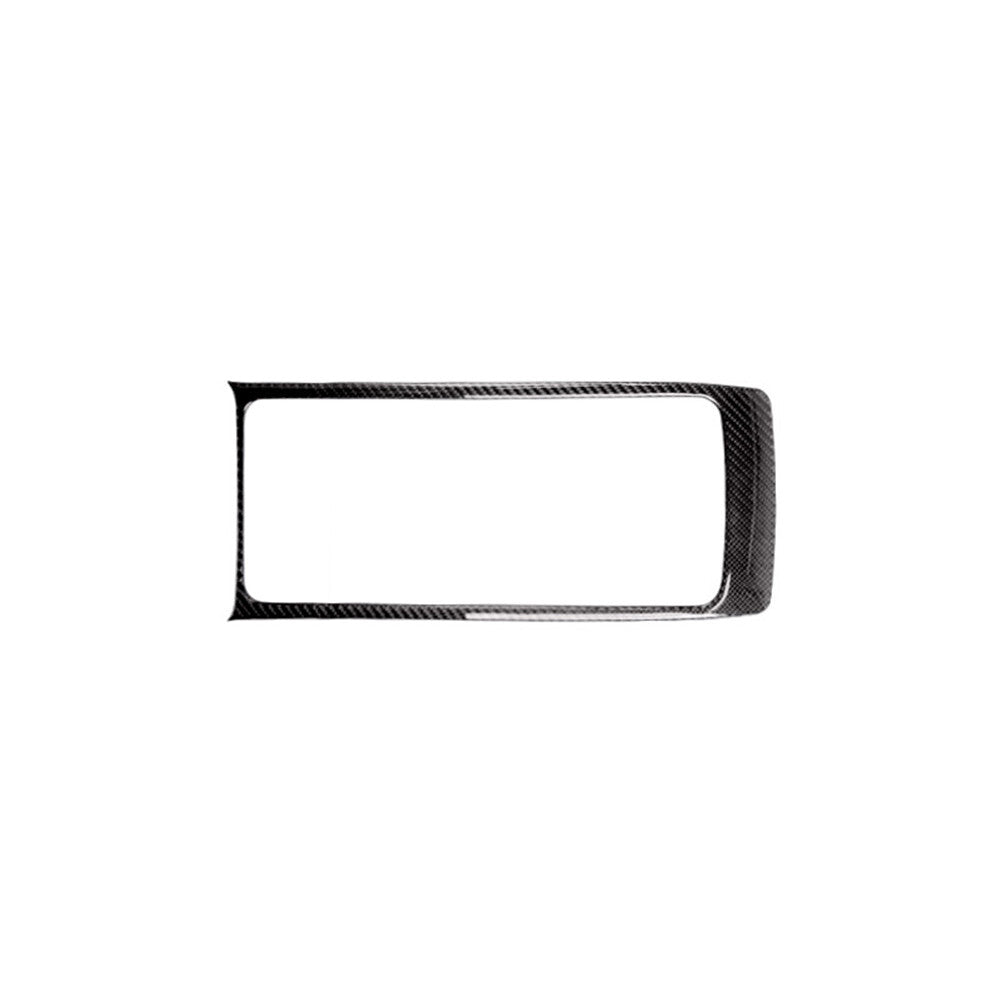 Carbon Fiber Center Cup Holder Frame Cover Trim for Honda CRV CR-V 2012-2014
