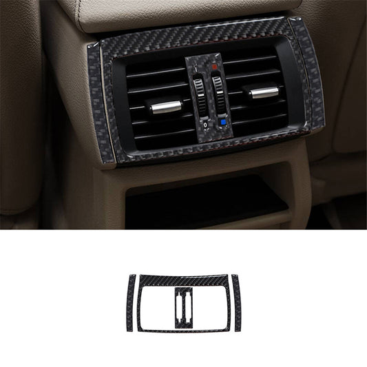 Carbon fiber rear storage trim for BMW X3 F25 X4 F26 2011-2017