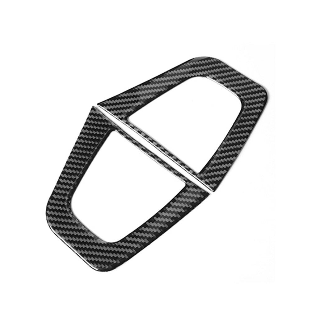 2Pcs Carbon Fiber Speaker Panel Sticker Trim Fit for Subaru Forester 2013-18