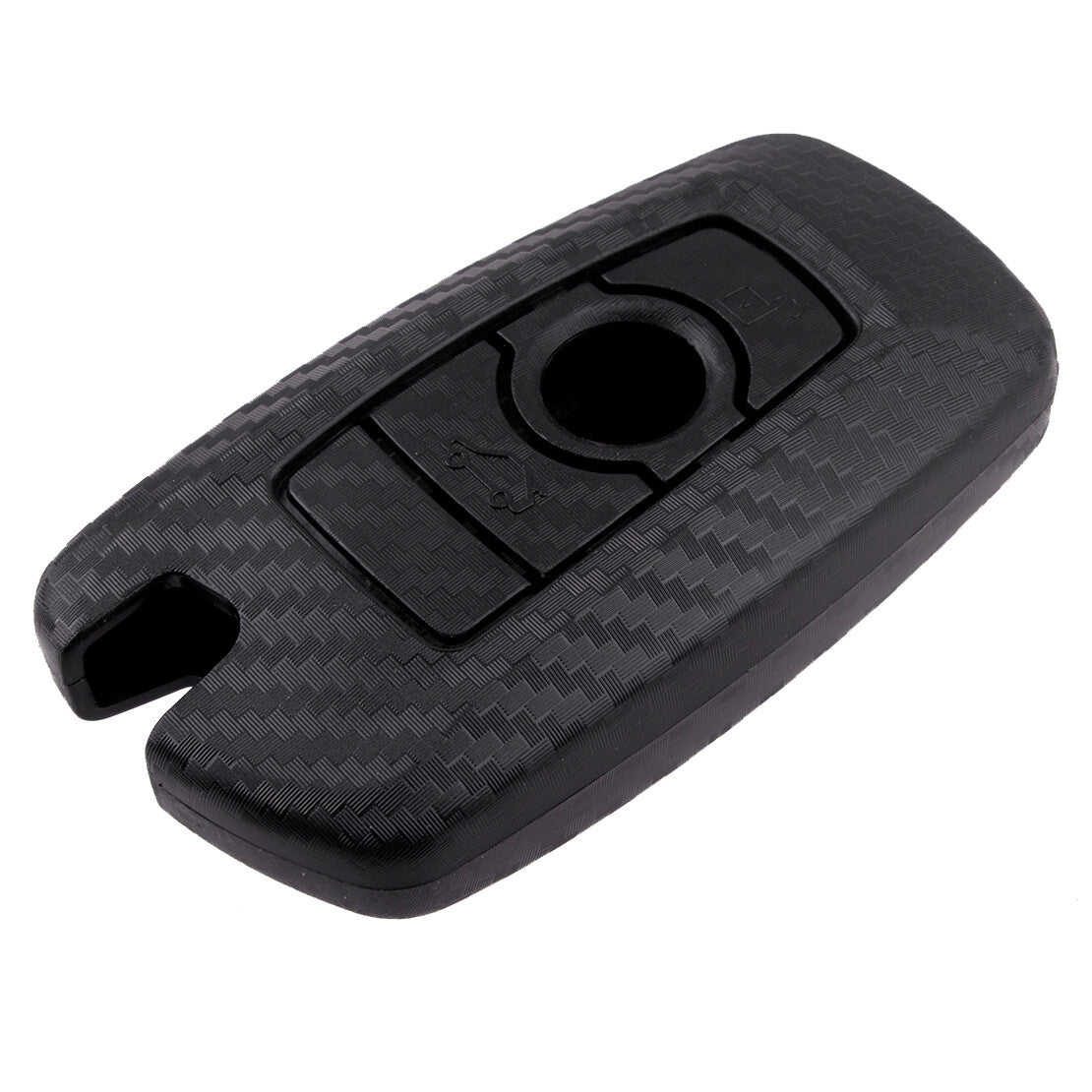 Carbon Fiber Style Remote Key Case Cover Keychain Fit for BMW 1 3 4 5 6 7 X3 X4
