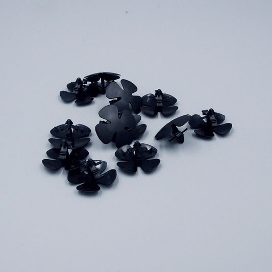10 Nylon Decorative Panel Clips and Rivets 14027471 Suitable for General Motors Trucks 1981 - Upper Body