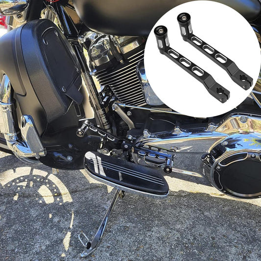 2x Heel Toe Gear Shifter Lever Pedals Shift Pegs for Harley Softail Road King