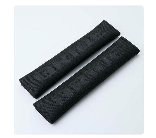 Side fender badge decals for Cadillac ATX, CTS, STS, DTS, and SRX, all black, 6.2 cm.