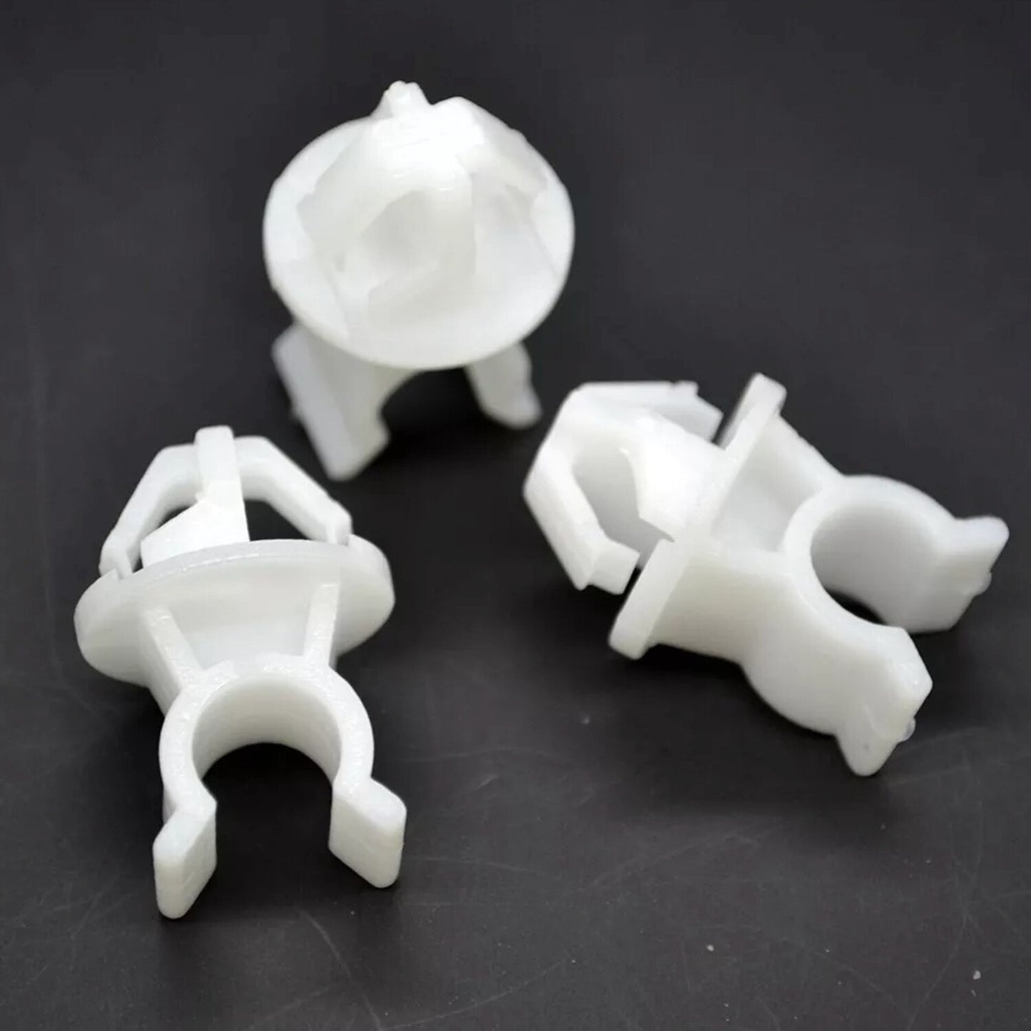 10pcs Hood Support Prop Rod Holder Clip for Honda Accord Odyssey Prelude White