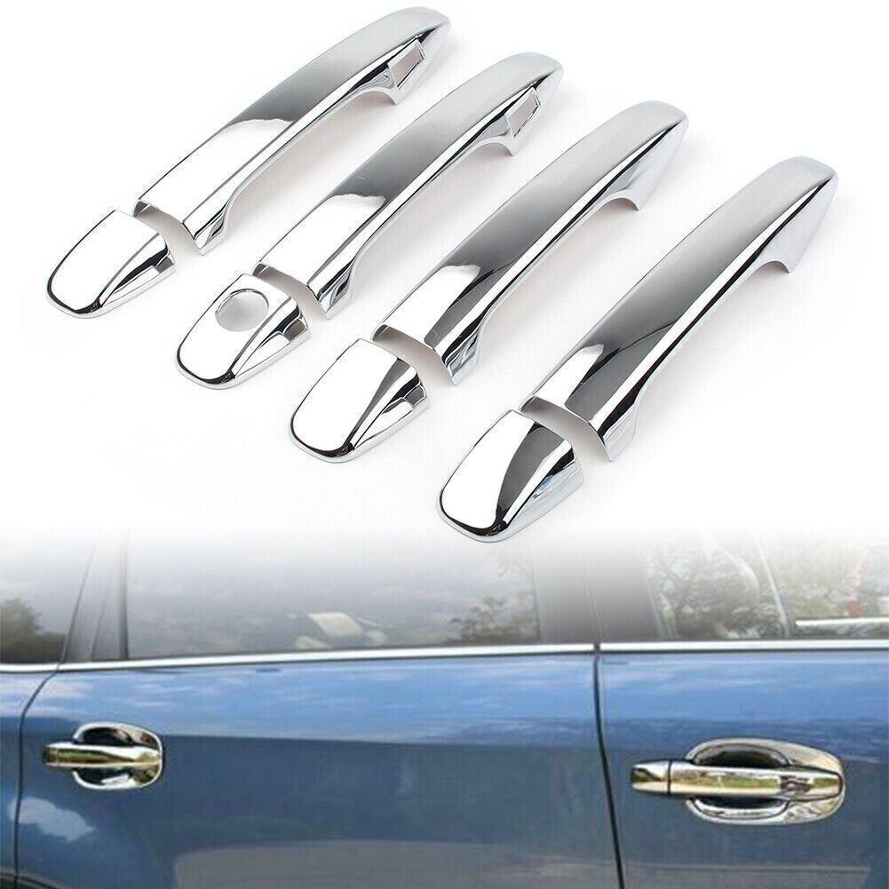 Chrome Side Door Handle Cover Trim for Subaru Forester 2013-2018 2017 2016 2015