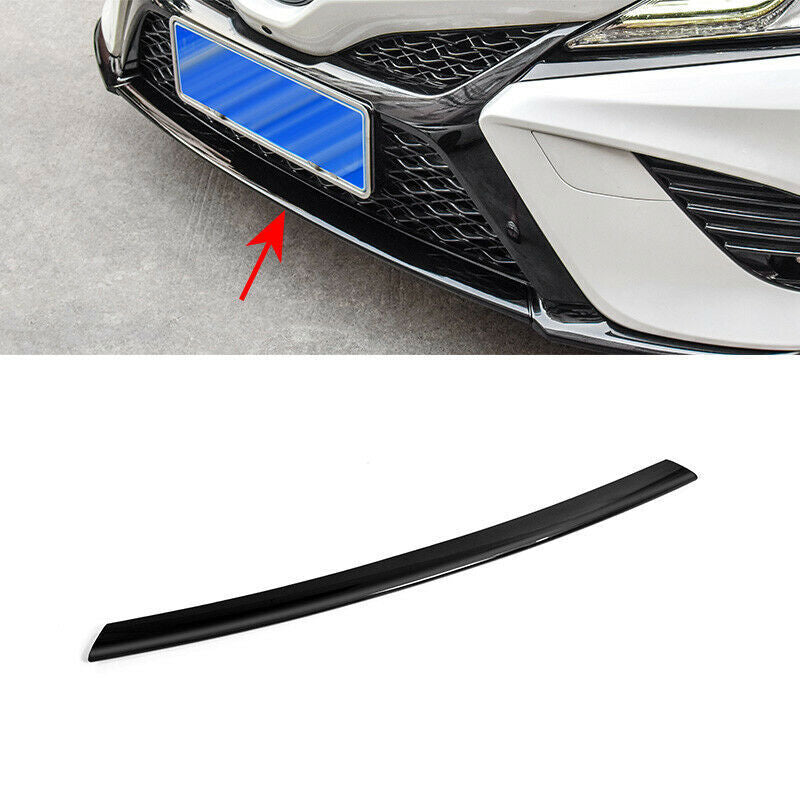 1p for Toyota for Camry SE XSE 2018-2020 Black Front Bumper Cover Lower Molding Trim