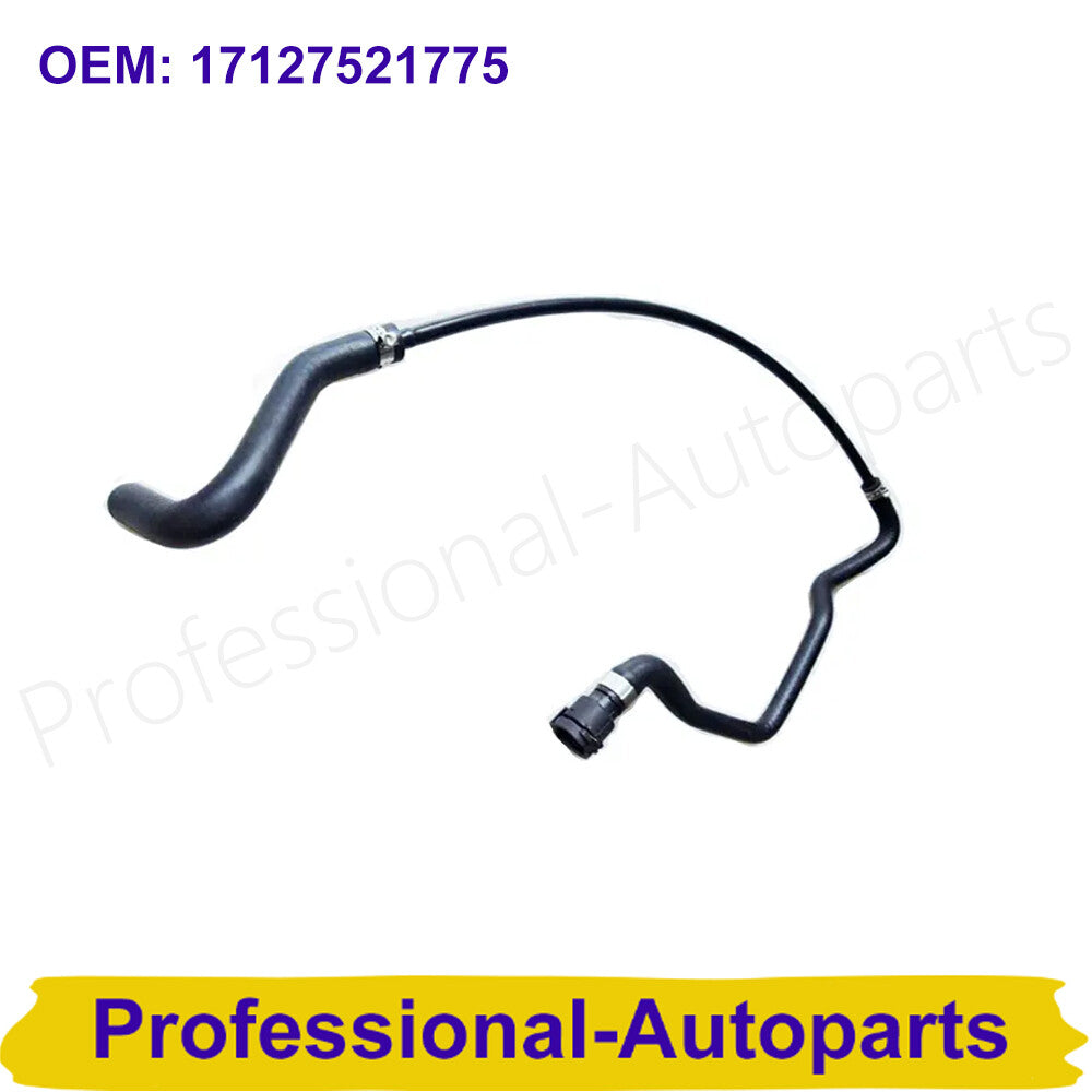 17127521775 Rubber coolant radiator hose suitable for BMW 5 Series, 6 Series, E60, E61, E63, E64
