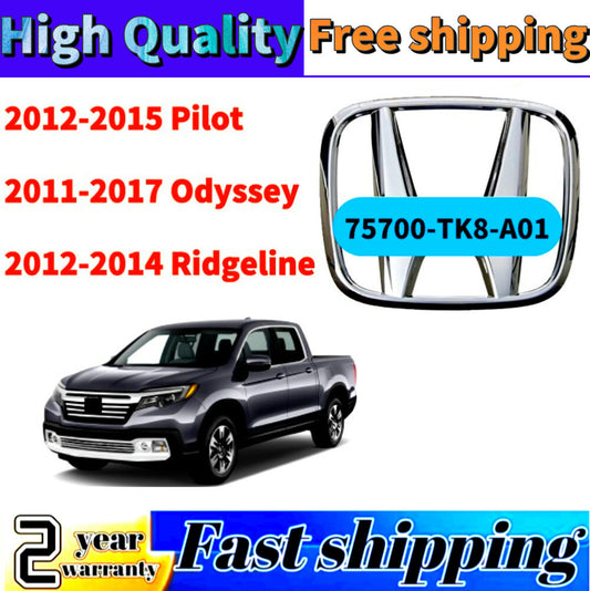 new front grille badge 75700-TK8-A01, suitable for Honda Odyssey 2011-2017.