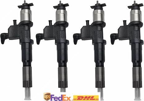 4X Fuel Injector 095000-6270 8-97610254-0 for ISUZU 6UZ1 Engine
