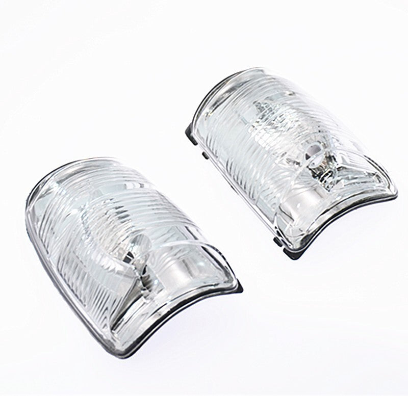2Pcs Wing Mirror Indicator Lamp Lens Cover Compatible Transit MK8 2014 Onwa