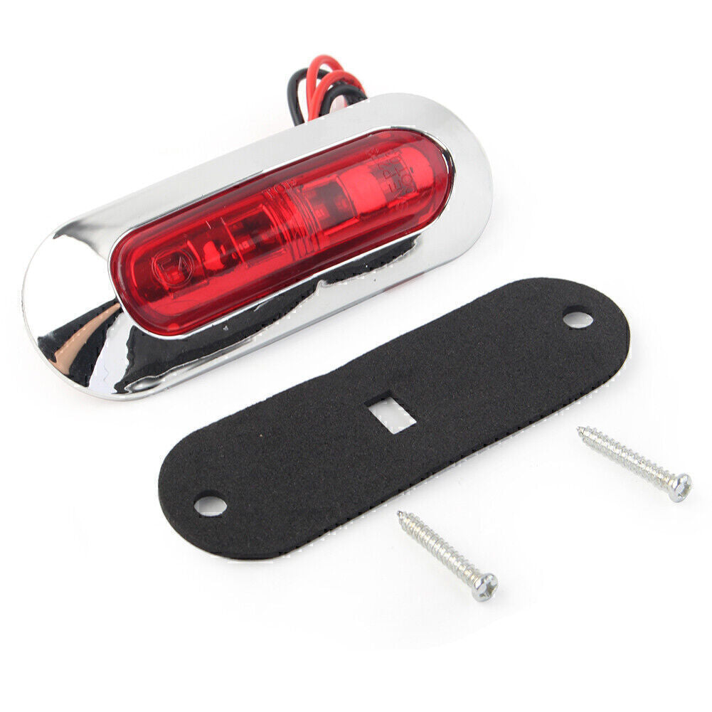 5Pcs LED Side Clearance Marker Light For Car Truck Trailer Pickup 12V 24V