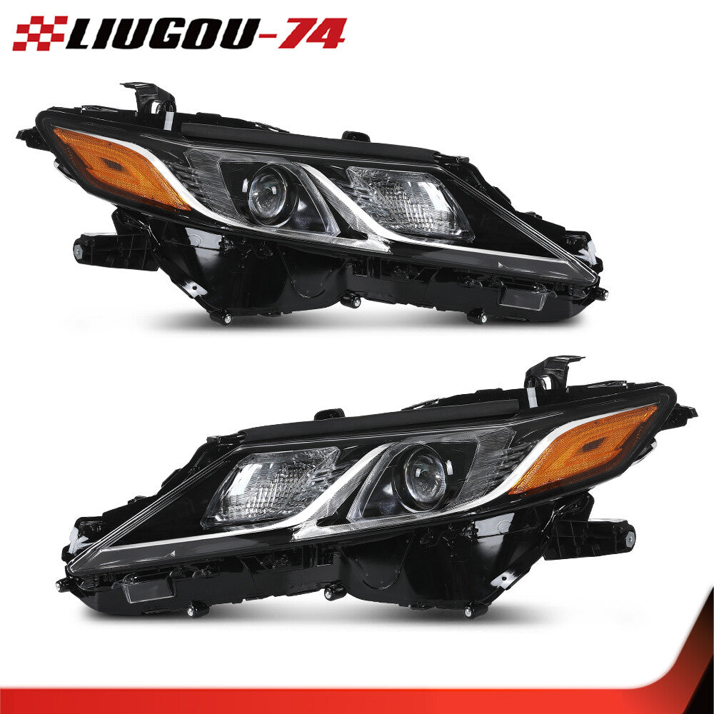 pair of projector headlight assemblies suitable for 2018-2022 for Toyota for Camry Le Se