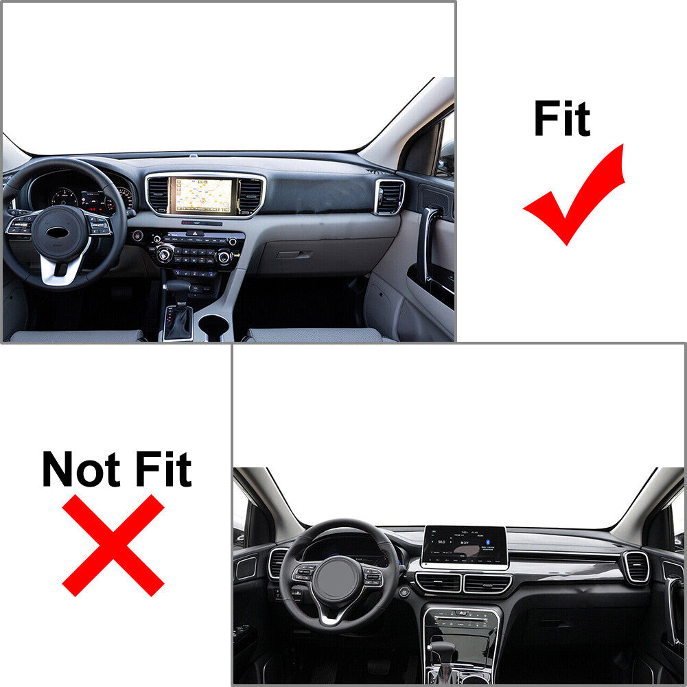 Car Inner Dashboard Dash Mat Sun Cover Pad for Kia Sportage 2016-2022