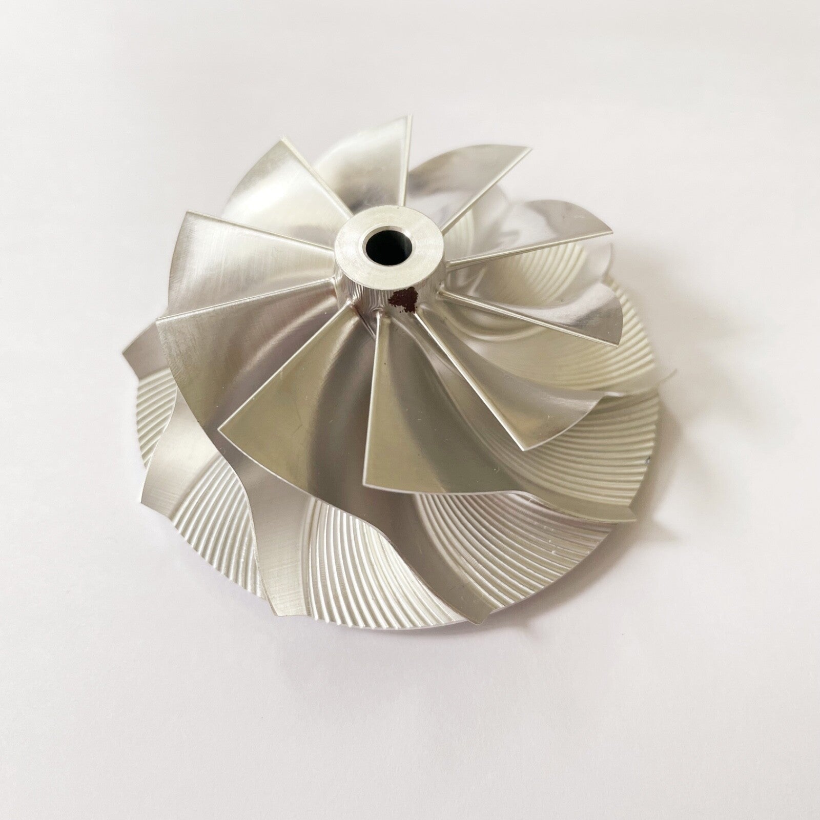 K04 48.00/61.98 mm 10+0 Blade High-Performance Turbine Blank Compressor Wheel