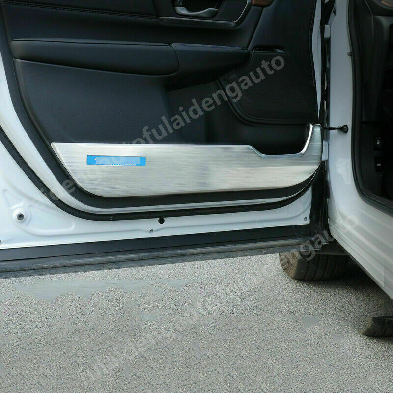 for Honda CR-V 2017-2022 Silver titanium Door Anti-Kick Anti-Dirty Guard Trim 4X