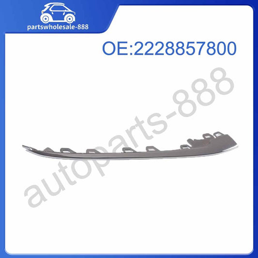 Right Front Bumper Lip Trim Molding RH Fit For 2018-2020 for Mercedes W222 S450/560