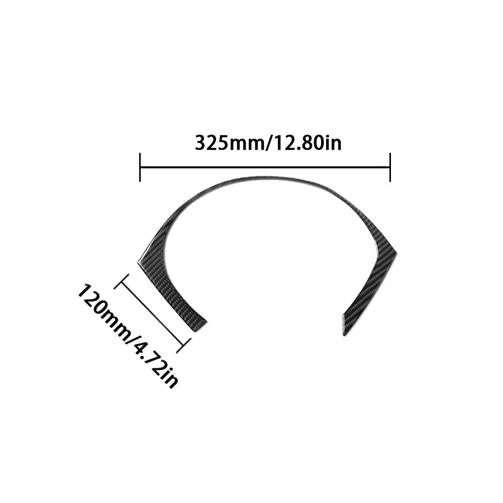 Carbon Fiber Interior Speedometer Surround Cover Trim for BMW Z4 E89 2009-2016