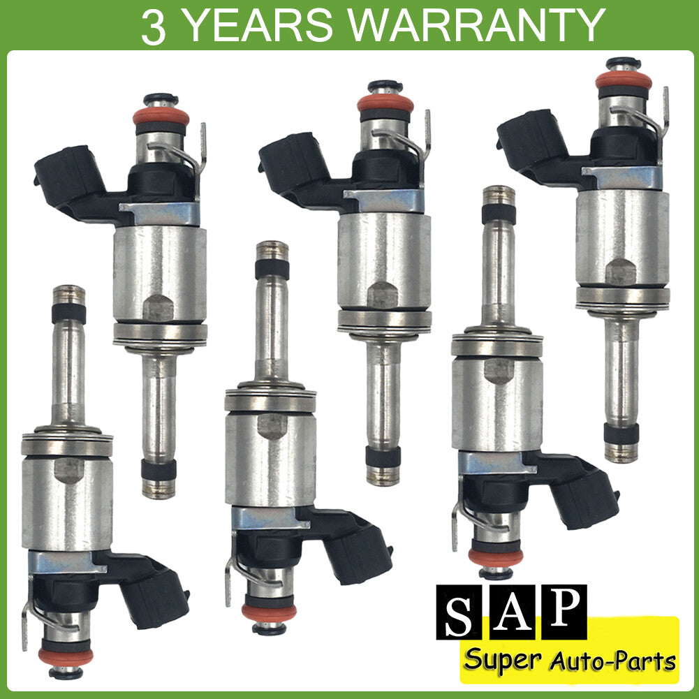 6X Fuel Injectors for Ford Edge F-150 2015-2017 Fusion 2.7L FT4Z9F593A FT4E-AA