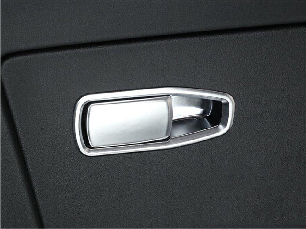 Silver ABS for Co -pilot Glove Box Handle Switch Cover for BMW 3 Series G20 G28 2020+