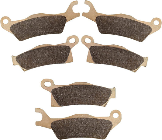 Brake Pads Front and Rear for Can-Am Outlander EFI XT XT-P XMR DPS 1000 650 850