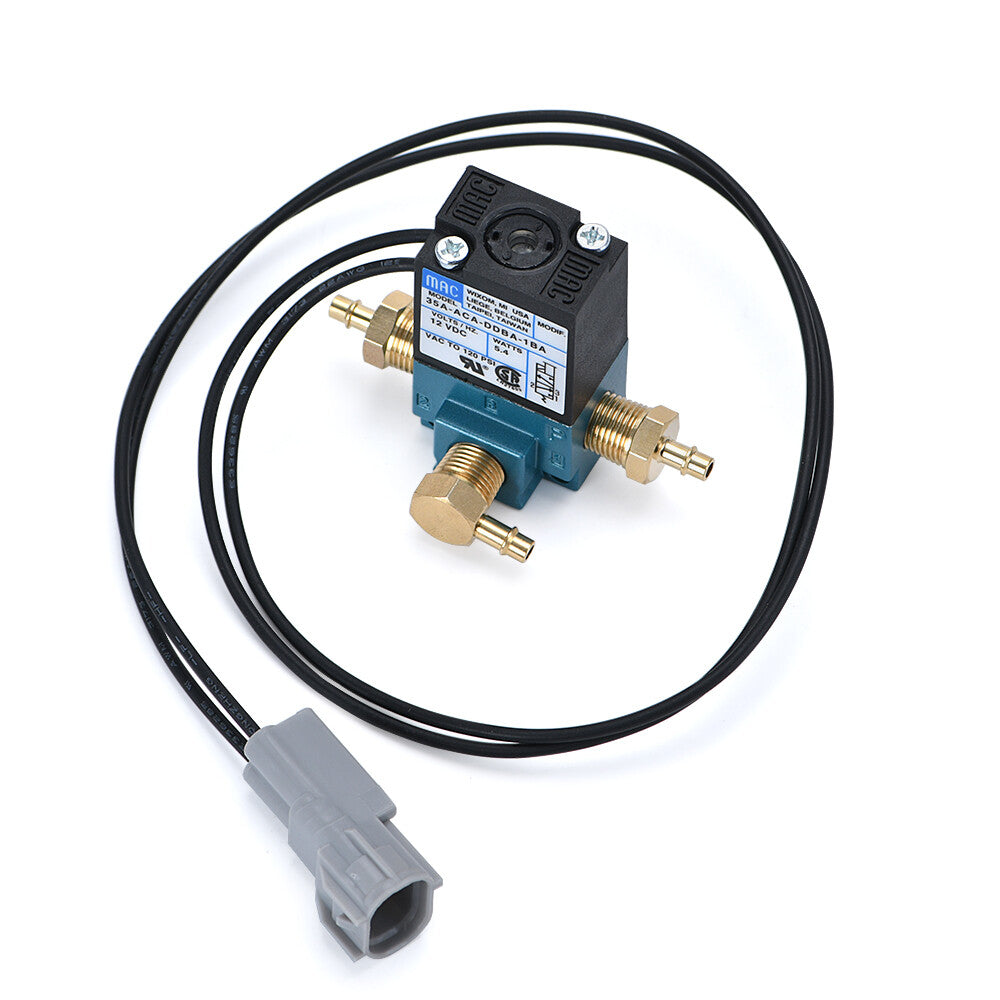 Electronic Boost Control Solenoid Kit 3 Port 5.4W Valve Controller Fitting ECU