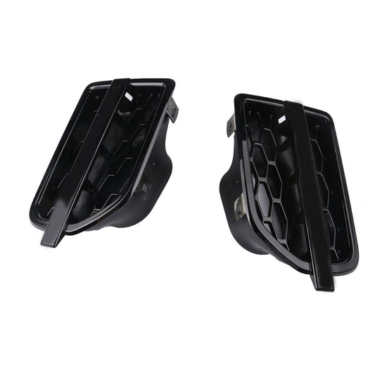 Pair Front Grille Air Intake Fender Vent Left Right for Land Rover LR4 2010-2016