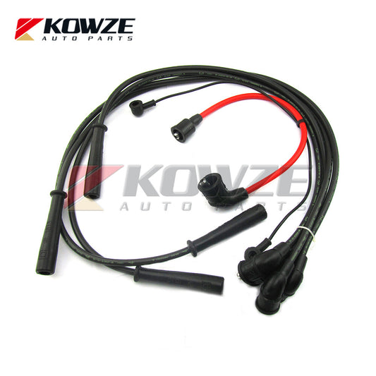 Spark Plug Wire Ignition Cable High Tension Set for Pajero Montero 2nd 4G54 2.6L