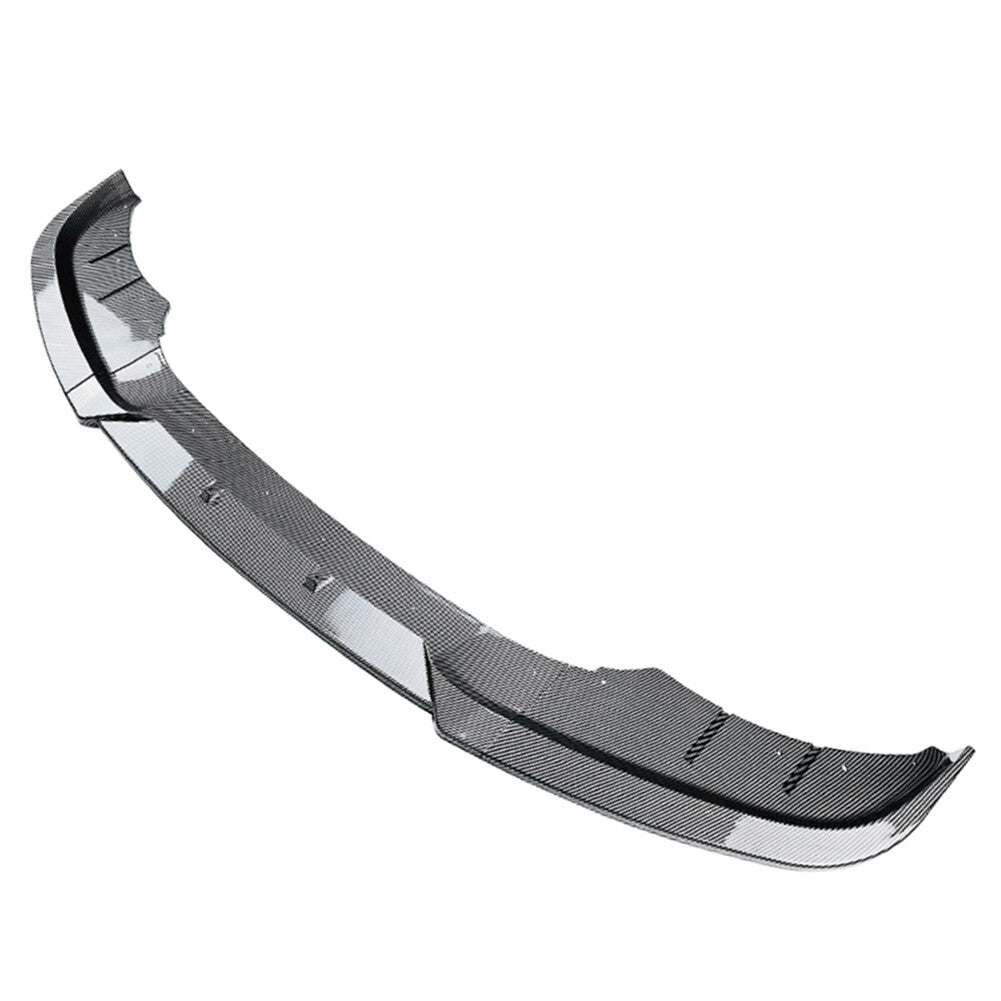 Front Bumper Lip Spoiler Splitter Carbon Fit for BMW 5 Series F10 F11 LCI 2015-2017