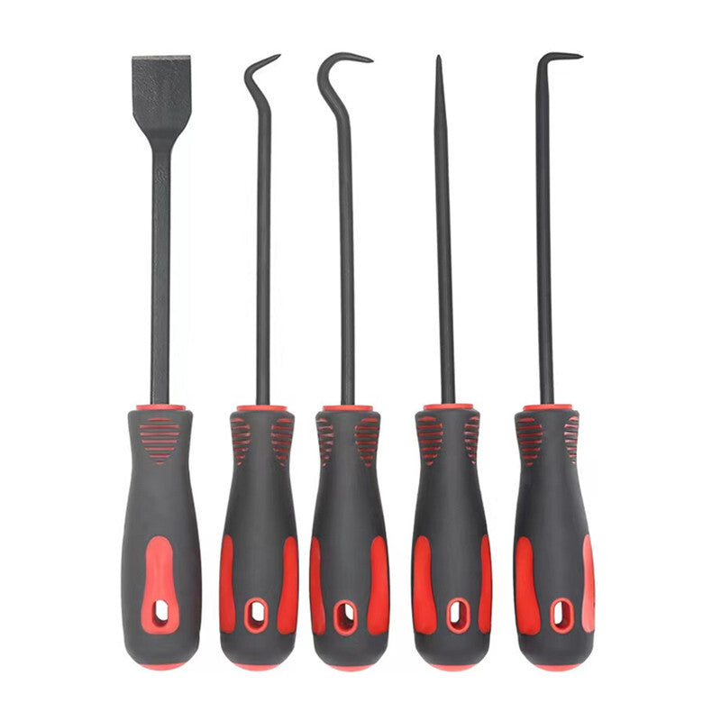 5PC Car Engine O-Ring Removal Oil Seal Pad Scraper Removal Hook Puller Hand Tool
