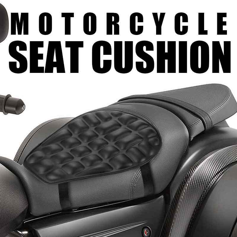 Motorcycle Gel Comfort for Seat Pad Cover Cushion Pillow Pressure Relief Waterproof