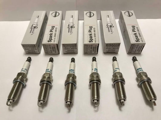 6-pack of new iridium spark plugs for NISSAN 370Z for INFINITI 22401-JK01D FXE24HR11 3457