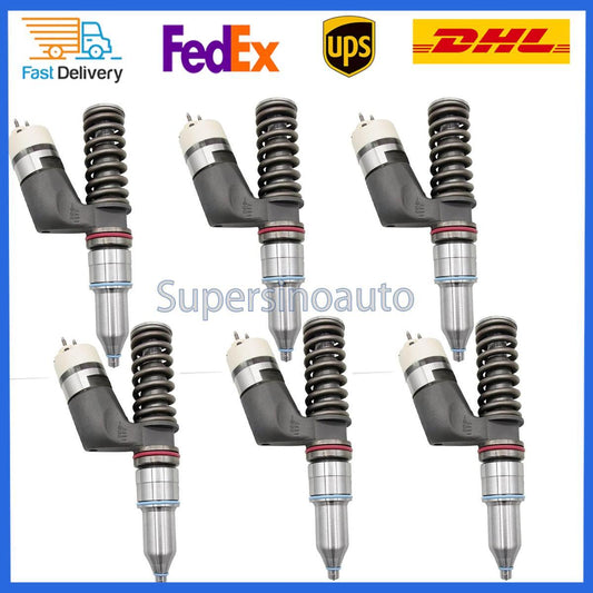 6pc 253-0619 10R-7232 Fuel Injector for Cat 3406E 253-0619 10R-7232 Excavator