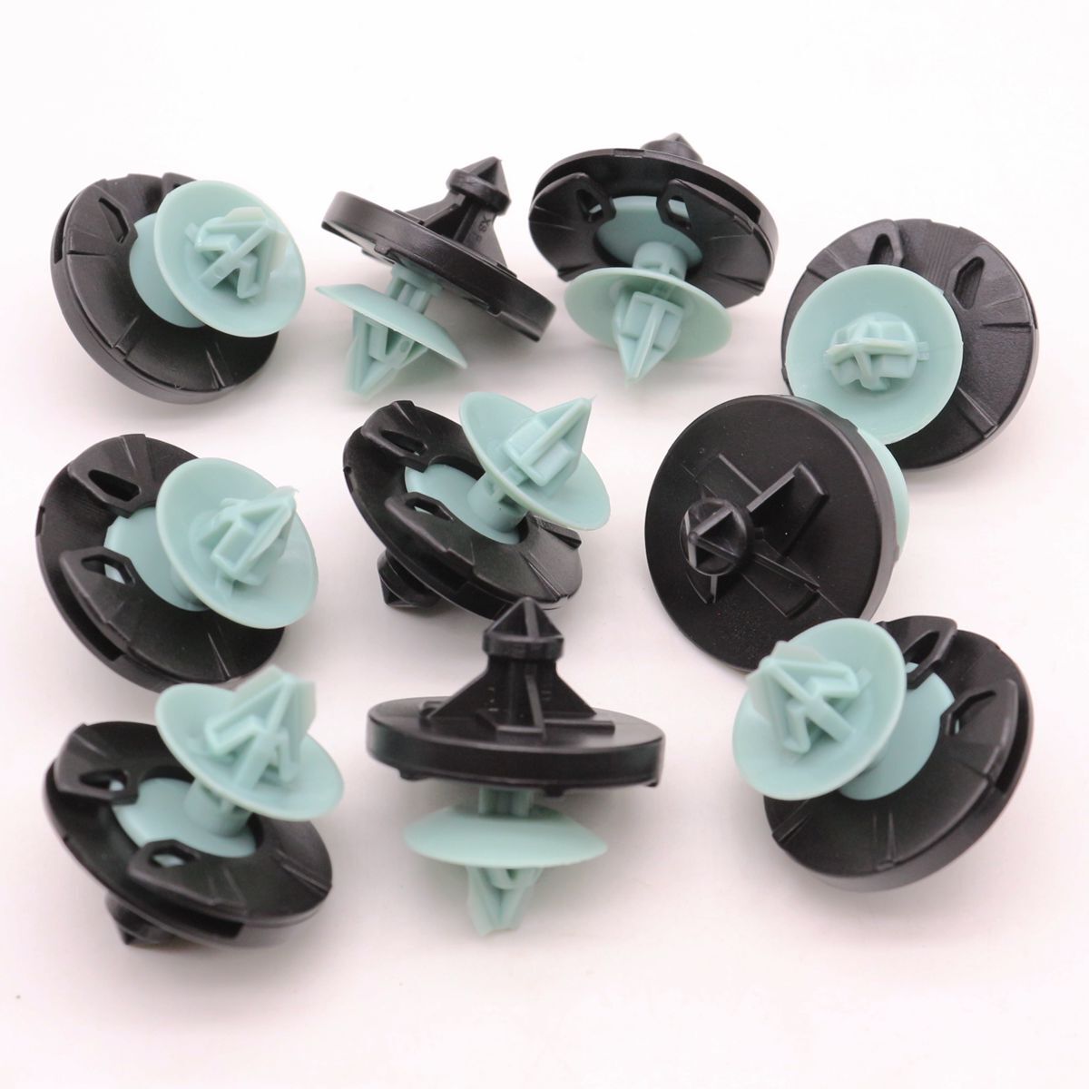 10-piece door trim panel fixing clips suitable for Audi , for Volkswagen for Golf , for Jetta 1H0-868-243