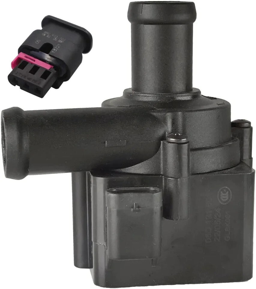 Auxiliary Electric Coolant Water Pump+ Plug for VW Amarok for AUDI A4 Q5 06D121601