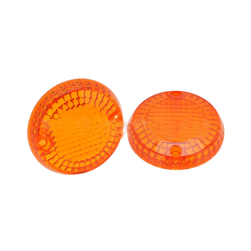 2X Turn Signal Light Lens Cover Orange for Yamaha XVS 950 SPEC Bolt XVS950 13-Up