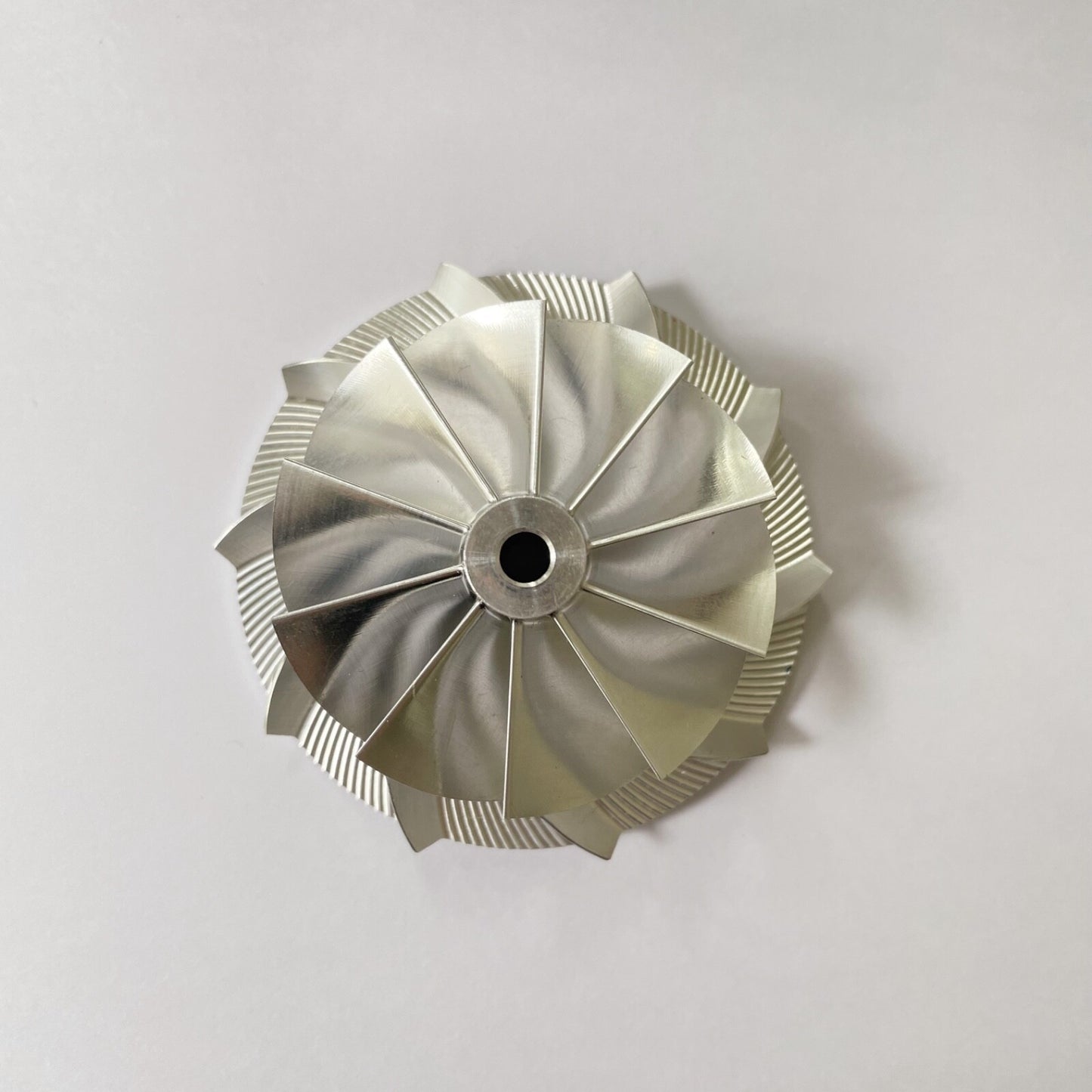 K04 48.00/61.98 mm 10+0 Blade High-Performance Turbine Blank Compressor Wheel