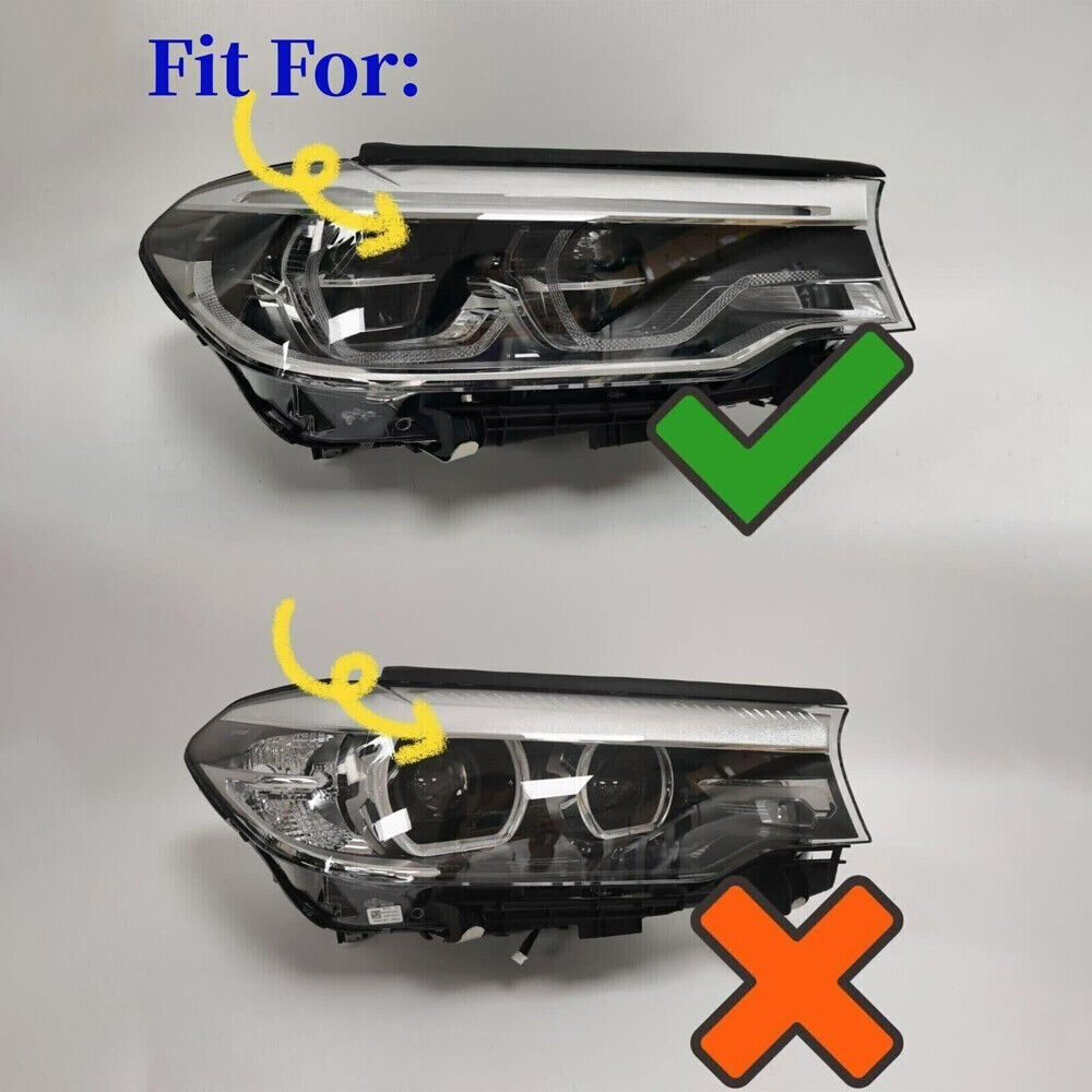 Yellow DRL LED Boards CLS Angel Eye for BMW G30 530i 540i F90 Adaptive headlight