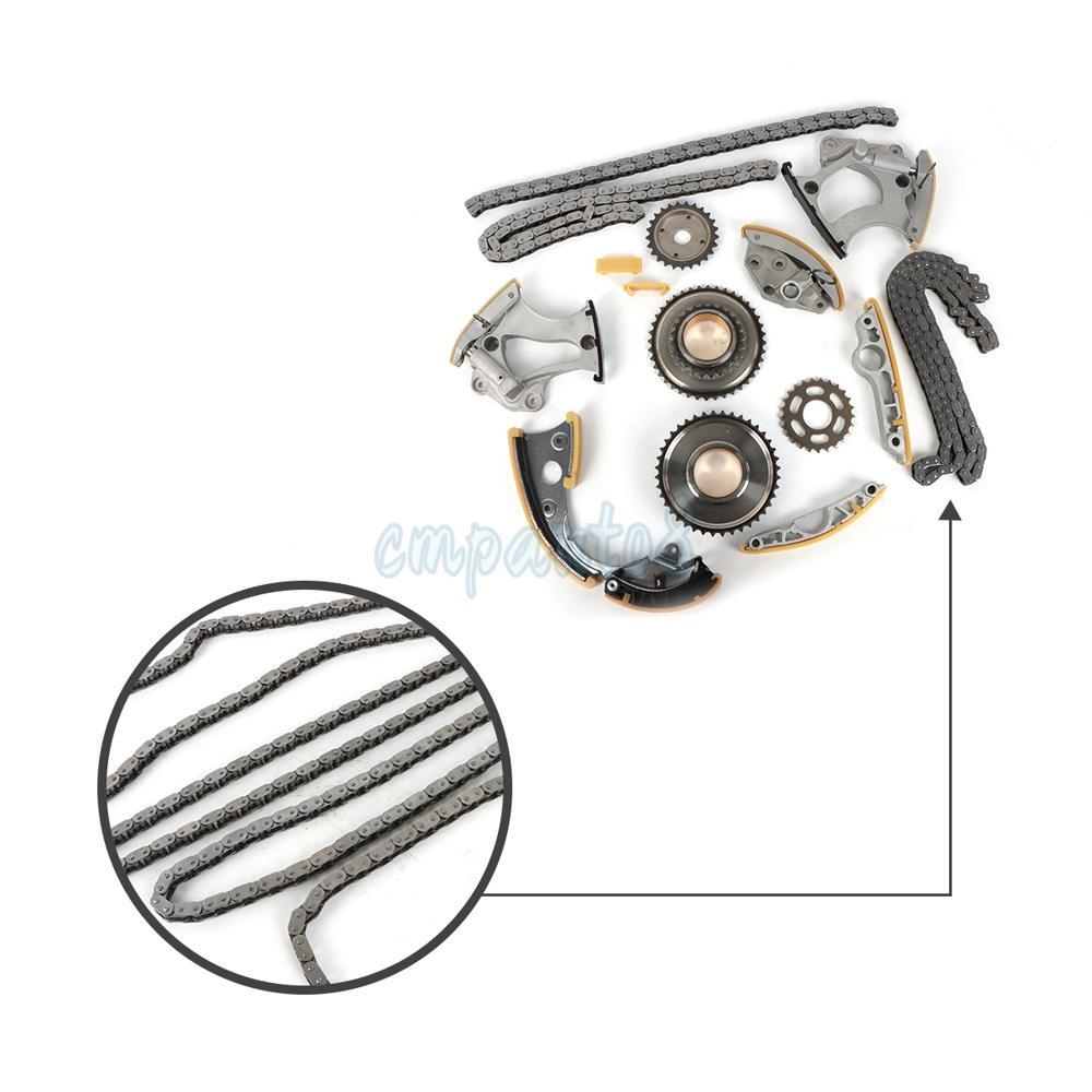 Timing Chain Kit + Gears for VW TOUAREG for AUDI A6 C7 A7 for A8 Q5 Q7 S5 3.0T V6 12-16