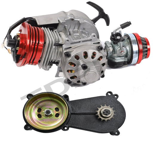Big Bore HP 47C 50CC 49CC Motor Kit 2-Stroke Scooter Pocket Off-Road Bike All-Terrain Vehicle