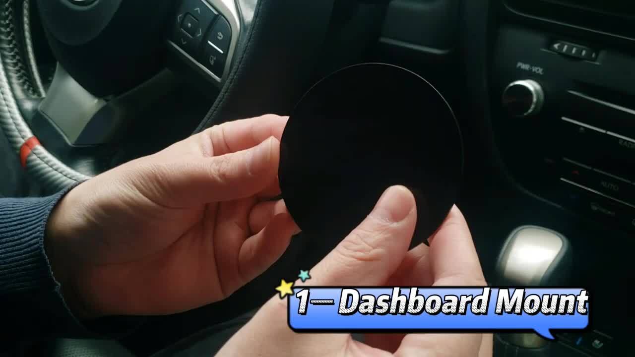 360 Degree Car Cell Phone Mount Car Dashboard for Smartphone Holder Suction Cup