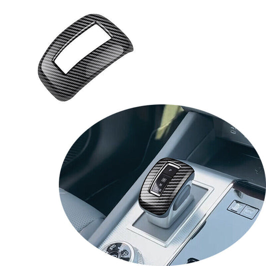 1x ABS Carbon Fiber Pattern Button Trim for Mitsubishi Outlander 2022+