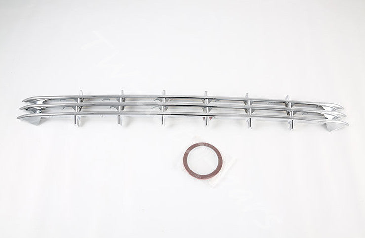 Chrome Front lower Grille Mesh Grill Vent Trim for Toyota for Corolla Cross 22-24 1P